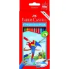 Faber-Castell colors 12 wood colors