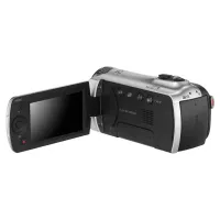 f50 flash ذاكرة 52x zoom camcorder فضي, 3 image