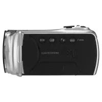 f50 flash ذاكرة 52x zoom camcorder فضي, 5 image