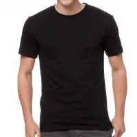 تي شيرت, Color: أسود, اللون: Black, الحجم: Medium, 2 image
