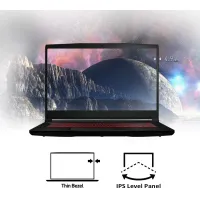 لابتوب جيمينج MSI gf63 thin  9rcx-818-i7-9750H GTX 1050 Ti, 2 image