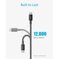 منتج حاسوب محمول Anker 100W USB C Fast Charging Cable 10ft Long Braided Nylon Cord for ماك بوك, 5 image