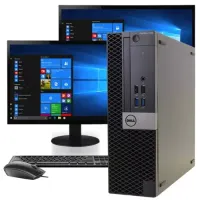 ديل مكتبي كمبيوتر PC i7, up to 64جيجابايت RAM, 4تيرابايت SSD, 24" Lقرص مدمجs, Windows 11 or 10, 3 image