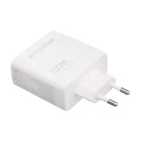 G-Power GP-C17 100W 4-Port Charger (USB-A and 3USB-C) Qualcomm Quick Charge 3.0 Compatible with MacBook Pro, iPad, Galaxy, Pixel, iPhone and More - White Black, 3 image