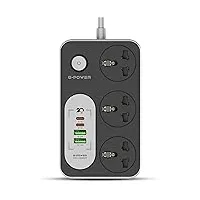 سيارة طاقة sc2311 طاقة extension socket double plug adaptor with touch يد تحكم nightlight with 1 pd 20w 1 qc3 18w صندل تلقائي أديداس محمول 12w بلو راي أبيض, 6 image