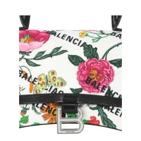 Gucci Womens X Balenciaga Small Flora Hourglass Shoulder Bag, 2 image