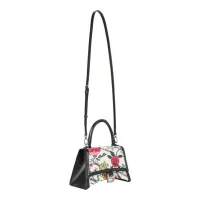 Gucci Womens X Balenciaga Small Flora Hourglass Shoulder Bag, 3 image