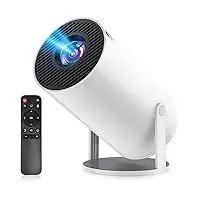 جهاز عرض فيلوينت للاستخدام المنزلي صغير 2025 إصدار مطور يعمل بنظام أندرويد TV ودوران 270 درجة ونظام هاي فاي خارجي سبيكر عرض قصير المدى 27000 لومن عرض سقف عالي السطوع 1080 بكسل واي فاي 6, 4 image