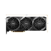 بطاقة فيديو MSI Ventus GeForce RTX 3070 Ti 8GB GDDR6X PCI Express 4.0 x16 RTX 3070 Ti Ventus 3X 8G OC, 2 image