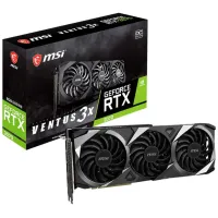 بطاقة رسومات من MSI Gaming GeForce RTX 3070 8GB GDRR6 256-Bit HDMI/DP TORX Fan 3.0 Ampere Architecture OC (RTX 3070 Ventus 3X OC)