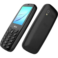 موبايل اي كيه يو V400 بشريحتين اتصال، ذاكرة RAM 512 جيجابايت، ذاكرة ROM 4 جيجابايت، 4G LTE - اسود, 2 image