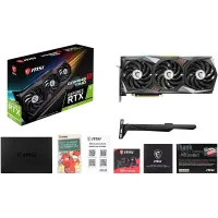 بطاقة رسومات من MSI Gaming GeForce RTX 3060 Ti 8GB GDRR6 256-Bit HDMI/DP Tri-Frozr 2 TORX Fan 4.0 Ampere Architecture RGB OC (RTX 3060 Ti Gaming X Trio), 3 image
