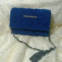 شنطة هاندميد كنفاه مصنوعة من الخيوط القطيفة, 3 image