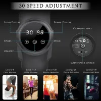 Renewgoo Percussion Massager Cordless Impulse Deep Tissue Vibration Body Muscle, 3 image