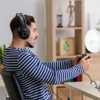 سماعات رأس للالعاب جلاري الفا من ترونسمارت - اسود, 5 image