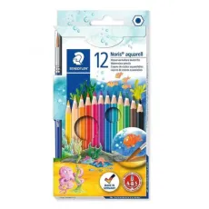 طقم 12 لون الوان خشب مائيه ستيدلر