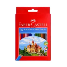 طقم 36 الوان خشب FABER CASTELL