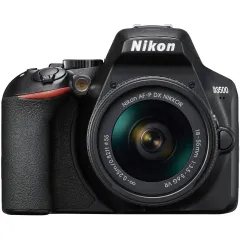Nikon D3500 Af-P 18-55mm DSLR Camera with 24.2 MP VR Lens, Gold