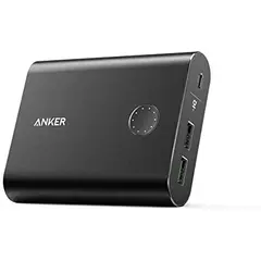 أنكر بنك الطاقة المحمول 13400مل امبير - أسود - A1316