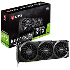 MSI Gaming GeForce RTX 3080 10GB GDRR6X 320-Bit HDMI/DP Nvlink Torx Fan 3 Ampere Architecture OC Graphics Card (RTX 3080 VENTUS 3X 10G OC)