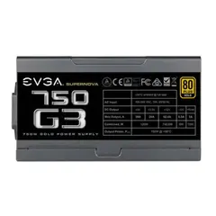 باور سبلاي EVGA 220-G3-0750-X1 Supernova G3 750W Fully Modular باور سبلاي, 3 image
