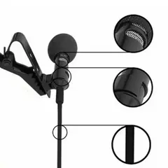 Lavalier ميكروفون for lavalier 3.5 meters ميكروفون works on Android and iPhone devices, 6 image