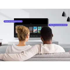 تلفزيون روا 50 بوصة، أندرويد ذكي، إل إي دي، بدقة 4k. أسود، بلوتوث، واي فاي، HDMI, 5 image