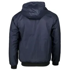 سترة أديداس balance full zip reversible سترة mens أزرق casual athletic outerwear