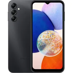 هاتف Samsung Galaxy A14 5G مفتوح من المصنع بسعة 64 جيجابايت، إصدار أمريكي أسود ممتاز
