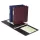 منتج Wilson Jones® 364 Heavy Duty Round Ring Binder with Label Holder, 1", أسود