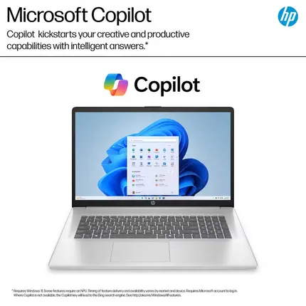 HP - 17.3" Full HD Laptop - AMD Ryzen 5 - 8GB Memory - 512GB SSD, 3 image