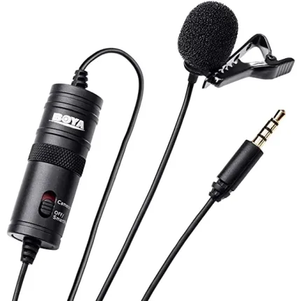 BY-M1DM LU-D5707 Omnidirectional Microphone Black, 2 image