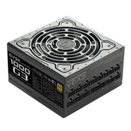 EVGA G3 220 1000 X One 1000 Watt باور سبلاي , ذهبي +80 Plus
