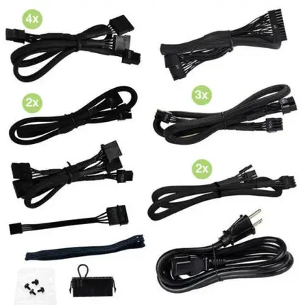 EVGA G3 220 1000 X One 1000 Watt باور سبلاي , ذهبي +80 Plus, 5 image