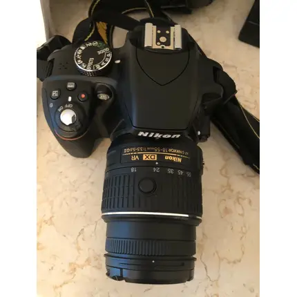 كاميرا نيكون D3300 الكاميرا الرقمية 24 ميجابيكسل جوده عاليه بطارية ليثيوم ايون, 2 image