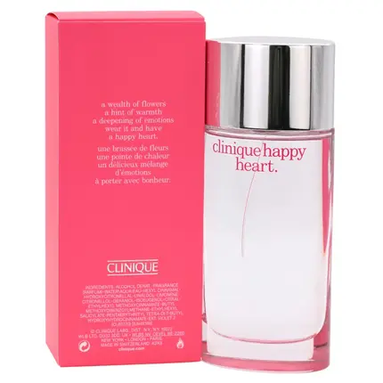 منتج HAPPY HEART Clinique women 3.4 oz 3.3 edp Perfume spray جديد IN BOX 20714170486, 5 image