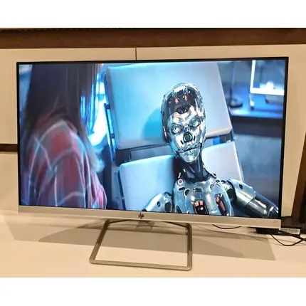 إتش بي M27f 27 بوصة IPS Lقرص مدمج شاشة - فضي,أسود, 2 image
