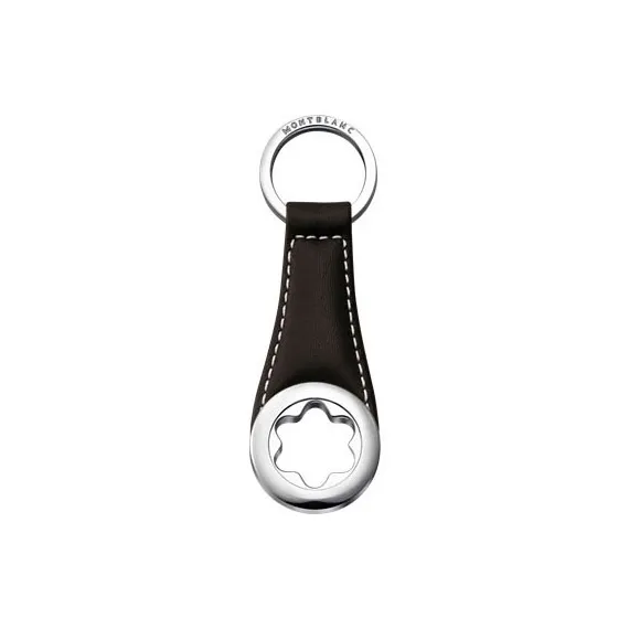 Monتيرابايتlanc Contemporary مجموعة Key Ring with Monتيرابايتlanc emblem