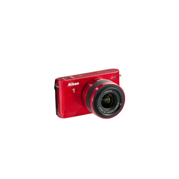 كاميرا نيكون 1 J1 Two-Lens Wide Angle طقم أحمر, 4 image