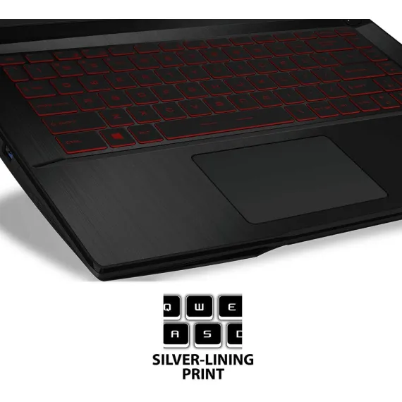 MSI gf63 thin 9rcx-818-i7-9750H gaming laptop GTX 1050 Ti, 6 image