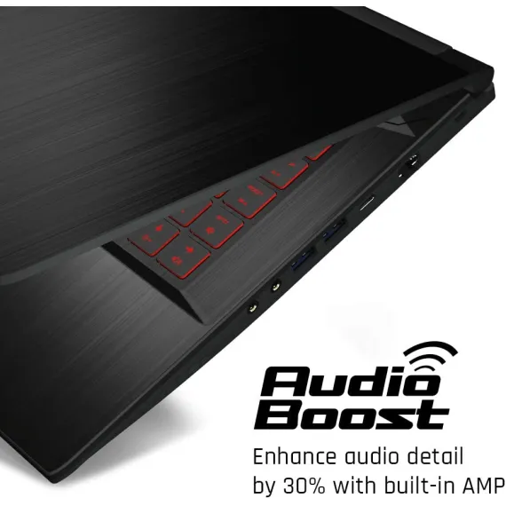 MSI gf63 thin 9rcx-818-i7-9750H gaming laptop GTX 1050 Ti, 7 image