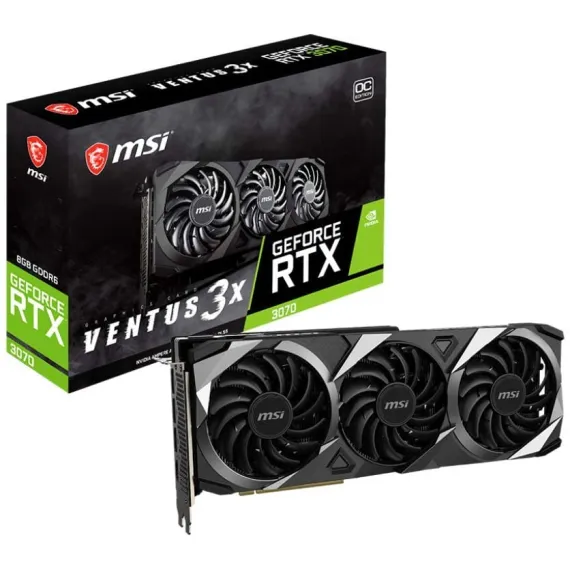 بطاقة رسومات MSI Gaming GeForce RTX 3070 Ti 8GB GDRR6 256-Bit