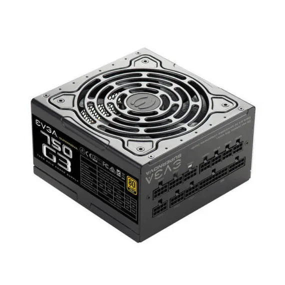 باور صبلاي EVGA 220-G3-0750-X1 Supernova G3 750W مصدر طاقة معياري بالكامل