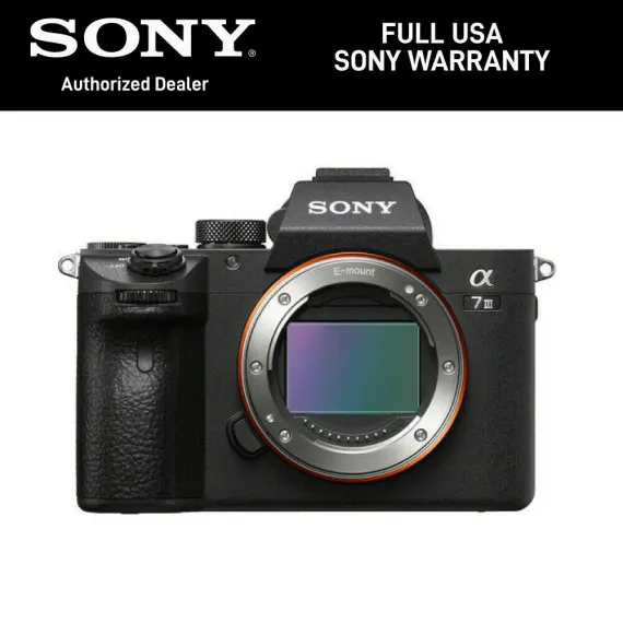 كاميرا Sony Alpha a7 III Mirrorless Digital (الهيكل فقط)