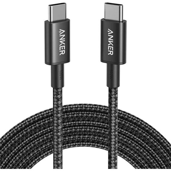 منتج حاسوب محمول Anker 100W USB C Fast Charging Cable 10ft Long Braided Nylon Cord for ماك بوك 194644064662, 7 image