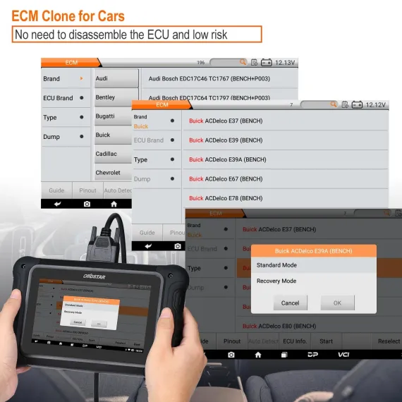 منتج OBDSTAR DC706 Full Version E-CU Tool +ECM +TCM +BODY بلس MP001 طقم & P003+ طقم, 3 image