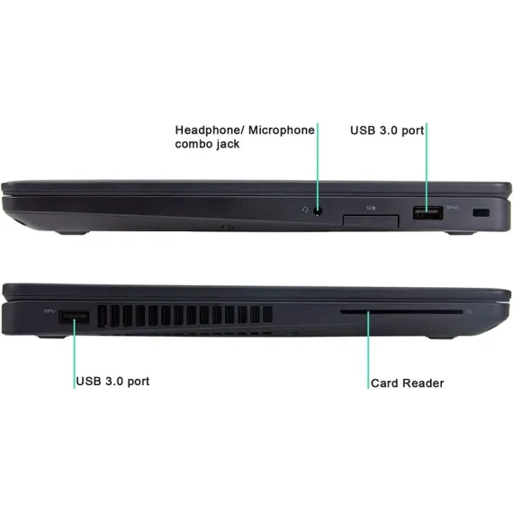 14" DELL Latitude Laptop: Intel i5! 4GB RAM! 256GB SSD! Zorin Core Edition!, 2 image