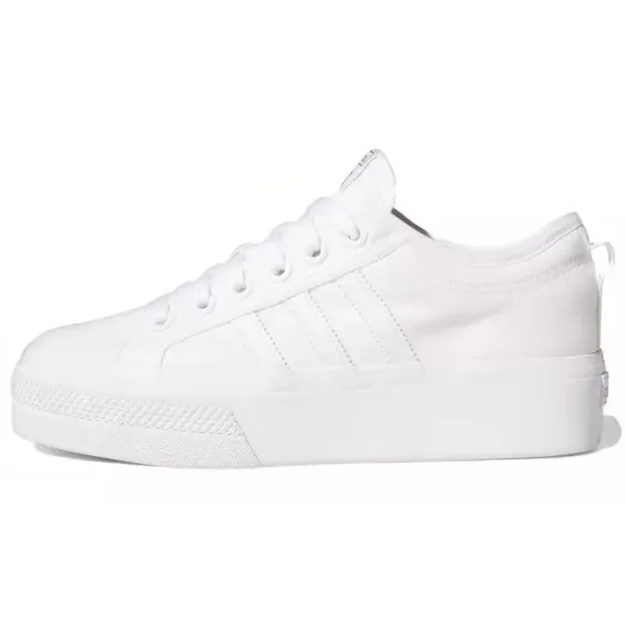 Adidas originals Nizza Platform Fabric wear-resistant Low-top board shoes FV5322, 2 image