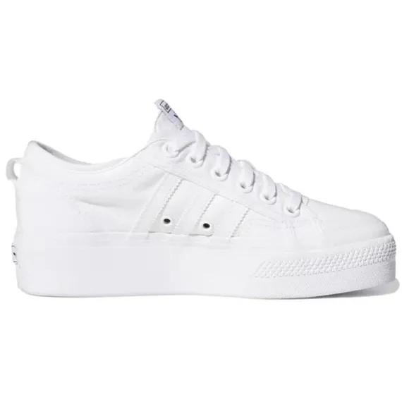 Adidas originals Nizza Platform Fabric wear-resistant Low-top board shoes FV5322, 3 image