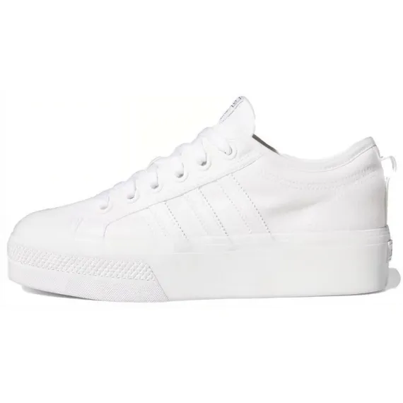 Adidas originals Nizza Platform Fabric wear-resistant Low-top board shoes FV5322